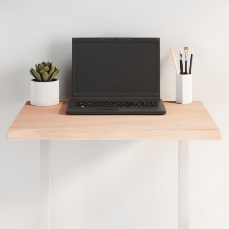 Tablero de mesa madera maciza roble borde natural 60x60x2 cm en Tableros para mesas | Comprar online en Foro24