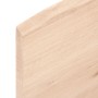 Tablero de mesa madera maciza roble borde natural 100x60x2 cm en Tableros para mesas | Comprar online en Foro24