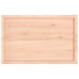 Tablero de mesa madera maciza borde natural 100x60x(2-6) cm en Tableros para mesas | Comprar online en Foro24