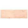 Tablero de mesa madera maciza borde natural 180x60x(2-4) cm