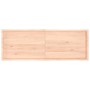 Tablero de mesa madera maciza borde natural 180x60x(2-4) cm