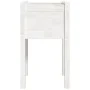 Solid white pine wood planter 40x40x70 cm by vidaXL, Pots and planters - Ref: Foro24-810791, Price: 27,35 €, Discount: %