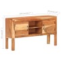 Sideboard aus massivem Akazienholz, 116 x 30 x 66 cm von vidaXL, Sideboards - Ref: Foro24-320476, Preis: 200,62 €, Rabatt: %