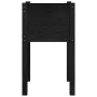 2 solid black pine wood planters 40x40x70 cm by vidaXL, Pots and planters - Ref: Foro24-810798, Price: 45,12 €, Discount: %