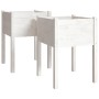 Planters 2 pcs solid pine wood 50x50x70 cm by vidaXL, Pots and planters - Ref: Foro24-810802, Price: 54,69 €, Discount: %