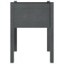 Solid gray pine wood planter 50x50x70 cm by vidaXL, Pots and planters - Ref: Foro24-810803, Price: 31,45 €, Discount: %