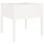 Solid white pine wood planter 70x70x70 cm by vidaXL, Pots and planters - Ref: Foro24-810811, Price: 41,02 €, Discount: %