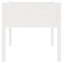 Solid white pine wood planter 70x70x70 cm by vidaXL, Pots and planters - Ref: Foro24-810811, Price: 41,02 €, Discount: %