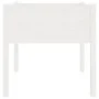 Solid white pine wood planter 70x70x70 cm by vidaXL, Pots and planters - Ref: Foro24-810811, Price: 41,02 €, Discount: %