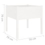 Planters 2 pcs solid white pine wood 70x70x70 cm by vidaXL, Pots and planters - Ref: Foro24-810812, Price: 72,47 €, Discount: %