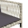 Sillones de jardín con cojines 4 uds ratán sintético gris claro en Sillas de jardín | Comprar online en Foro24