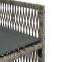 Sillones de jardín con cojines 4 uds ratán sintético gris en Sillas de jardín | Comprar online en Foro24