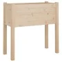 2 solid pine wood planters 70x31x70 cm by vidaXL, Pots and planters - Ref: Foro24-810820, Price: 74,80 €, Discount: %