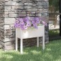 Solid white pine wood planter 70x31x70 cm by vidaXL, Pots and planters - Ref: Foro24-810821, Price: 48,28 €, Discount: %