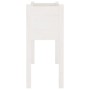 Solid white pine wood planter 70x31x70 cm by vidaXL, Pots and planters - Ref: Foro24-810821, Price: 48,28 €, Discount: %