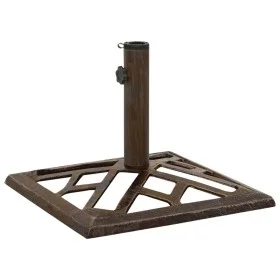 Bronze cast iron parasol base 44x44x31 cm by vidaXL, Umbrella bases - Ref: Foro24-317762, Price: 45,90 €, Discount: %