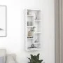 Weißes Wandregal aus Sperrholz, 36 x 16 x 90 cm von vidaXL, Regale und Regale - Ref: Foro24-803011, Preis: 41,54 €, Rabatt: %