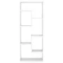 Weißes Wandregal aus Sperrholz, 36 x 16 x 90 cm von vidaXL, Regale und Regale - Ref: Foro24-803011, Preis: 41,54 €, Rabatt: %