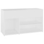 Weiße Schuhbank aus Sperrholz, 80 x 30 x 45 cm von vidaXL, Schuhregale und Schuhorganisatoren - Ref: Foro24-808747, Preis: 50...