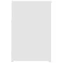 White plywood shoe bench 80x30x45 cm by vidaXL, Shoe racks and shoe organizers - Ref: Foro24-808747, Price: 50,48 €, Discount: %