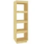 Solid pine wood shelf/space divider 40x35x135 cm by vidaXL, Bookcases and shelves - Ref: Foro24-810849, Price: 52,31 €, Disco...