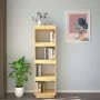 Solid pine wood shelf/space divider 40x35x135 cm by vidaXL, Bookcases and shelves - Ref: Foro24-810849, Price: 52,31 €, Disco...