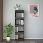 Gray pine wood shelf/space divider 40x35x135 cm by vidaXL, Bookcases and shelves - Ref: Foro24-810851, Price: 47,86 €, Discou...