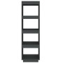 Gray pine wood shelf/space divider 40x35x135 cm by vidaXL, Bookcases and shelves - Ref: Foro24-810851, Price: 47,86 €, Discou...