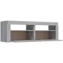 TV-Schrank mit LED-Leuchten Sonomagrau 120x35x40 cm von vidaXL, TV-Möbel - Ref: Foro24-815685, Preis: 88,77 €, Rabatt: %