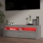 TV-Schrank mit LED-Leuchten Sonomagrau 120x35x40 cm von vidaXL, TV-Möbel - Ref: Foro24-815685, Preis: 88,77 €, Rabatt: %