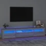 TV-Möbel mit grauen Sonoma-LED-Leuchten 210x35x40 cm von vidaXL, TV-Möbel - Ref: Foro24-3152736, Preis: 145,12 €, Rabatt: %