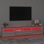 TV-Möbel mit grauen Sonoma-LED-Leuchten 210x35x40 cm von vidaXL, TV-Möbel - Ref: Foro24-3152736, Preis: 143,43 €, Rabatt: %