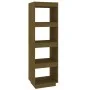 Honey brown pine shelf/space divider 40x35x135 cm by vidaXL, Bookcases and shelves - Ref: Foro24-810852, Price: 51,95 €, Disc...