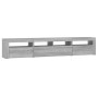 TV-Schrank mit LED-Leuchten Sonomagrau 210x35x40 cm von vidaXL, TV-Möbel - Ref: Foro24-3152736, Preis: 143,55 €, Rabatt: %