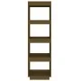 Honey brown pine shelf/space divider 40x35x135 cm by vidaXL, Bookcases and shelves - Ref: Foro24-810852, Price: 51,95 €, Disc...