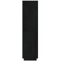 Black pine wood shelf/space divider 40x35x135 cm by vidaXL, Bookcases and shelves - Ref: Foro24-810853, Price: 62,10 €, Disco...