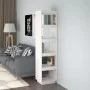 Kiefernholz Space Regal/Trennwand weiß 40x35x167 cm von vidaXL, Bücherregale und Regale - Ref: Foro24-810855, Preis: 66,56 €,...
