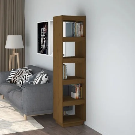 Honigbraunes Kiefernregal/Raumteiler 80x30x167,4 cm von vidaXL, Bücherregale und Regale - Ref: Foro24-810857, Preis: 62,88 €,...