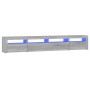 TV-Schrank mit LED-Leuchten Sonomagrau 240x35x40 cm von vidaXL, TV-Möbel - Ref: Foro24-3152728, Preis: 161,89 €, Rabatt: %