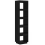 Black pine wood shelving/space divider 40x35x167 cm by vidaXL, Bookcases and shelves - Ref: Foro24-810858, Price: 78,27 €, Di...