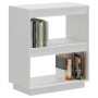 Regal aus massivem Kiefernholz weiß 60x35x71 cm von vidaXL, Bücherregale und Regale - Ref: Foro24-810860, Preis: 42,36 €, Rab...
