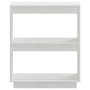 Regal aus massivem Kiefernholz weiß 60x35x71 cm von vidaXL, Bücherregale und Regale - Ref: Foro24-810860, Preis: 42,36 €, Rab...