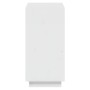 Solid pine wood white shelf 60x35x71 cm by vidaXL, Bookcases and shelves - Ref: Foro24-810860, Price: 42,36 €, Discount: %