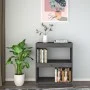 Solid gray pine wood shelf 60x35x71 cm by vidaXL, Bookcases and shelves - Ref: Foro24-810861, Price: 39,64 €, Discount: %