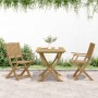 Sillas de jardín plegables 2 uds madera acacia 58x54,5x90 cm