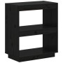 Regal aus massivem schwarzem Kiefernholz, 60 x 35 x 71 cm von vidaXL, Bücherregale und Regale - Ref: Foro24-810863, Preis: 57...