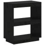 Solid black pine wood shelf 60x35x71 cm by vidaXL, Bookcases and shelves - Ref: Foro24-810863, Price: 56,57 €, Discount: %