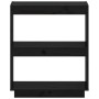 Regal aus massivem schwarzem Kiefernholz, 60 x 35 x 71 cm von vidaXL, Bücherregale und Regale - Ref: Foro24-810863, Preis: 57...