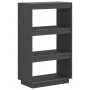 Gray pine wood shelving/space divider 60x35x103 cm by vidaXL, Bookcases and shelves - Ref: Foro24-810866, Price: 51,95 €, Dis...