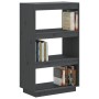 Regal/Raumteiler aus grauem Kiefernholz, 60 x 35 x 103 cm von vidaXL, Bücherregale und Regale - Ref: Foro24-810866, Preis: 51...